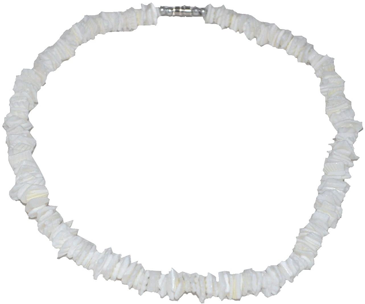 White Chip Puka Shell Necklace Sea Shell City